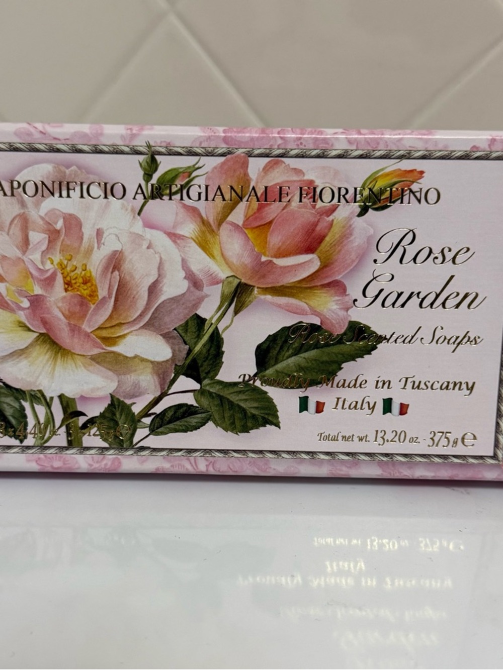 Rose Garden Scented Soap - Pink -